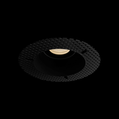 Spot negru trimless pentru iluminat interior